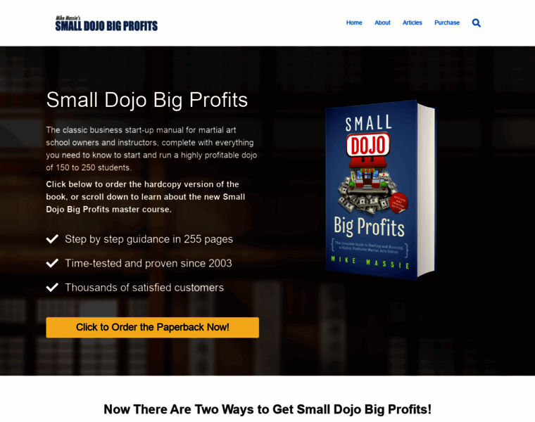 Small-dojo-big-profits.com thumbnail