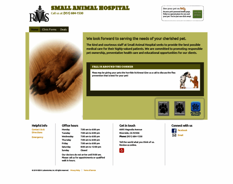Smallanimalhospital.net thumbnail