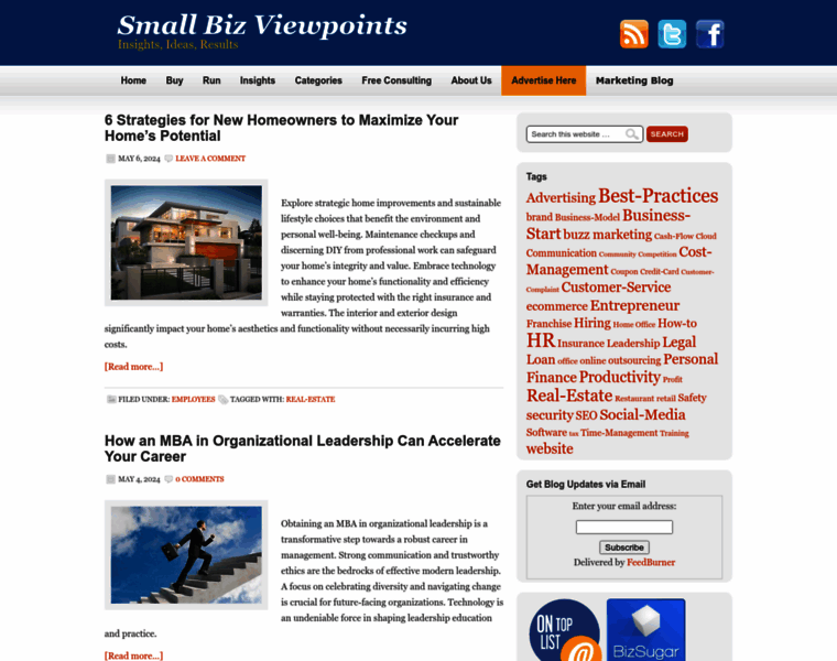 Smallbizviewpoints.com thumbnail