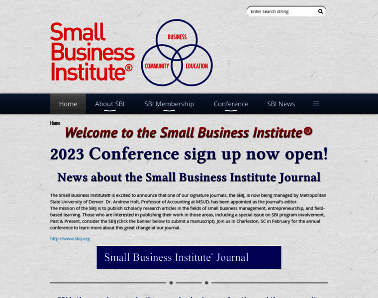 Smallbusinessinstitute.biz thumbnail