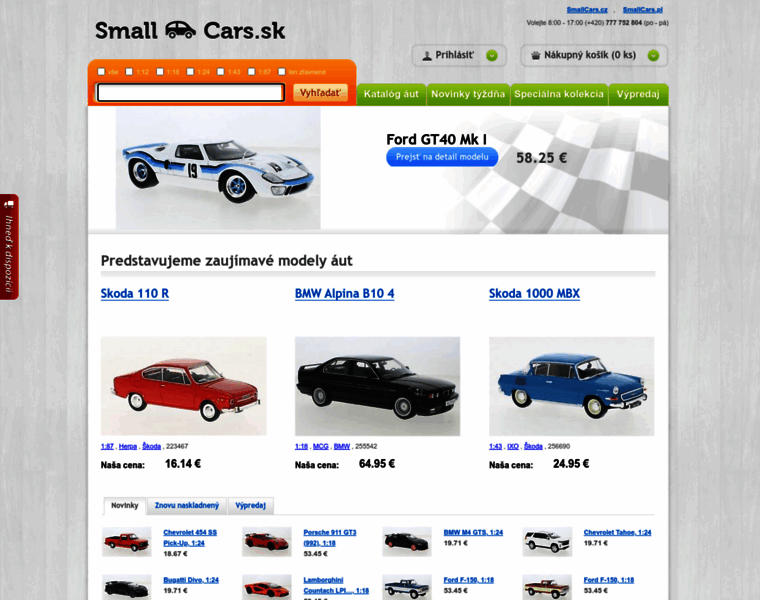 Smallcars.sk thumbnail