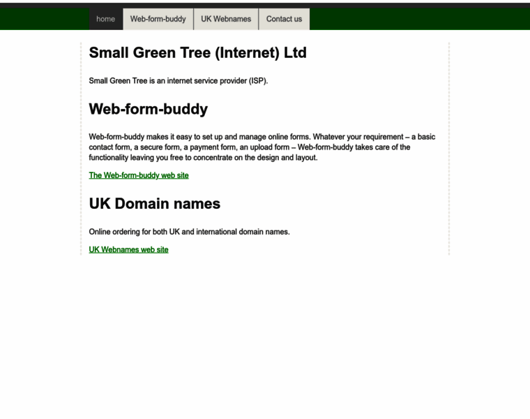 Smallgreentree.net thumbnail