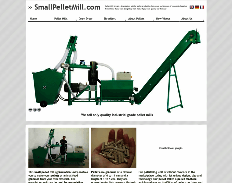 Smallpelletmill.com thumbnail