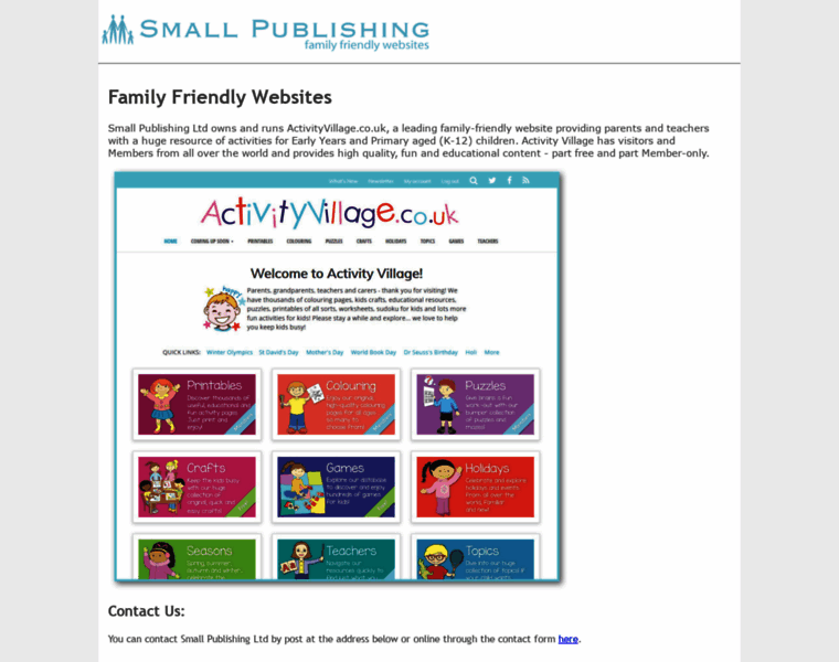 Smallpublishing.co.uk thumbnail