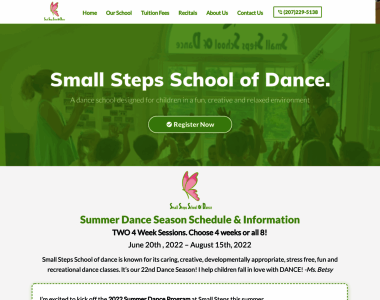 Smallstepsdance.com thumbnail