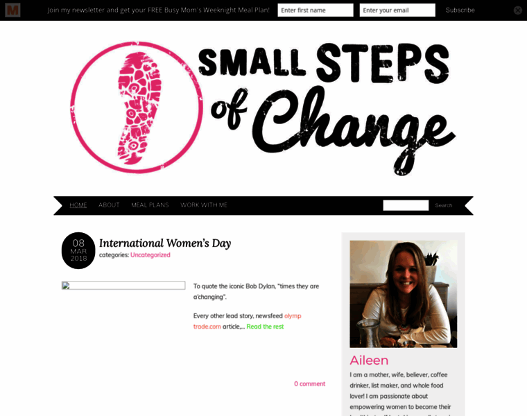 Smallstepsofchange.com thumbnail