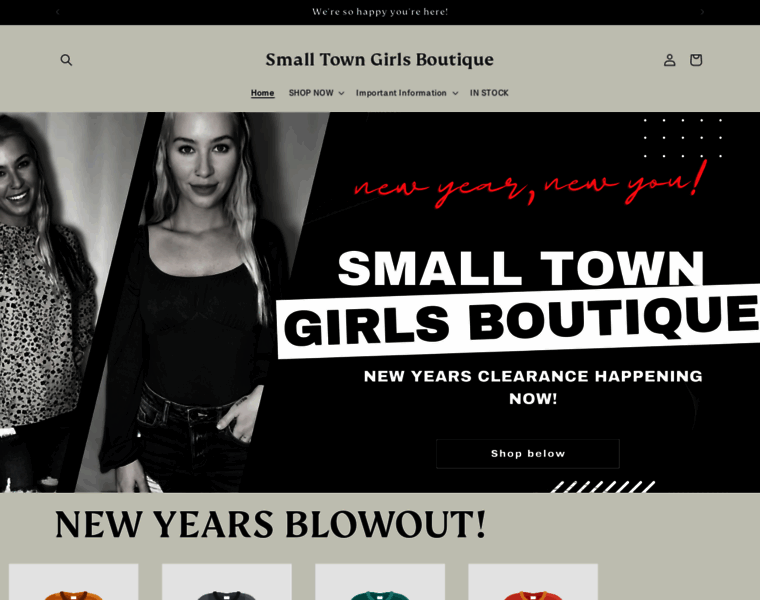 Smalltowngirlsboutique.com thumbnail