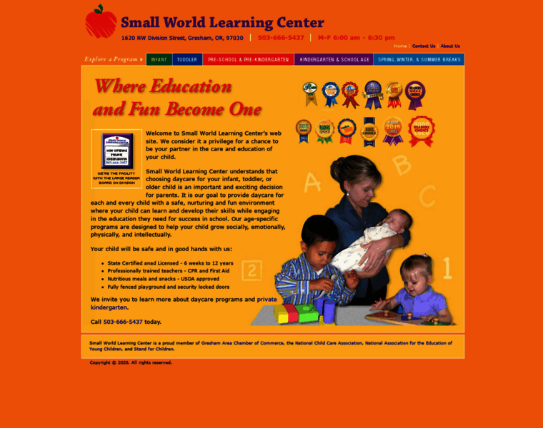 Smallworldlearningcenter.com thumbnail