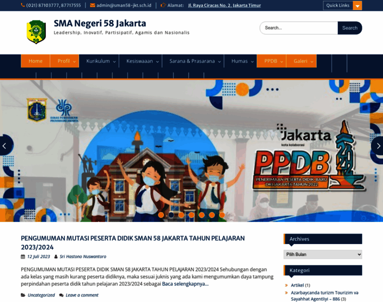 Sman58-jkt.sch.id thumbnail