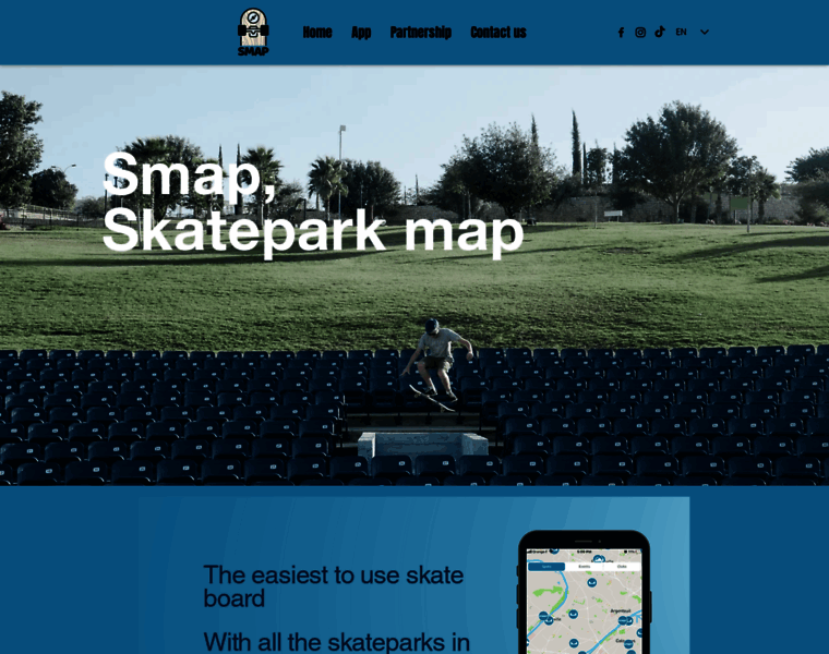 Smap-skateparks.com thumbnail