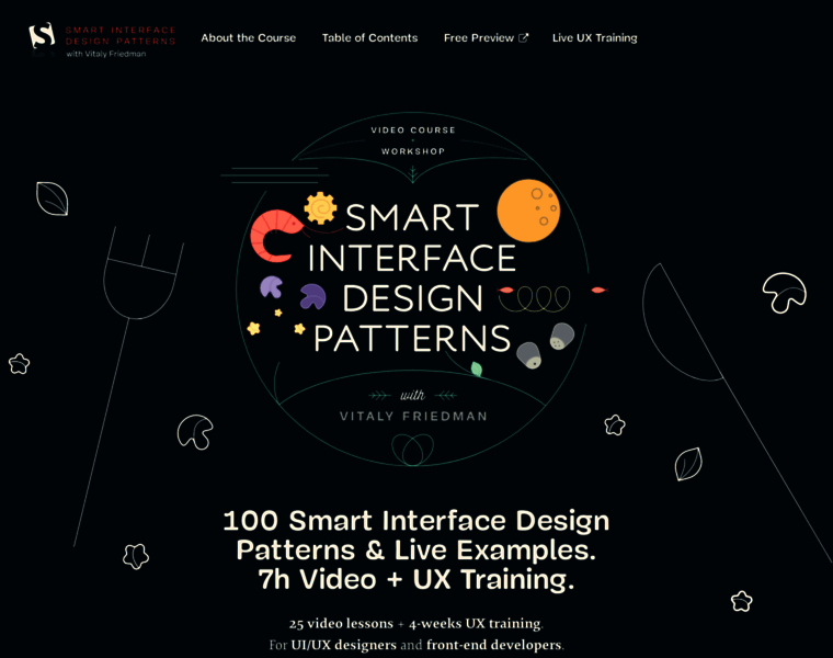Smart-interface-design-patterns.com thumbnail