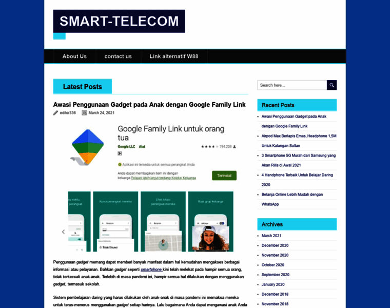 Smart-telecom.co.id thumbnail