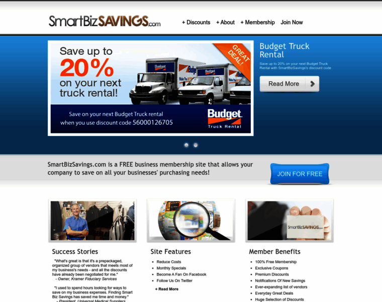 Smartbizsavings.com thumbnail