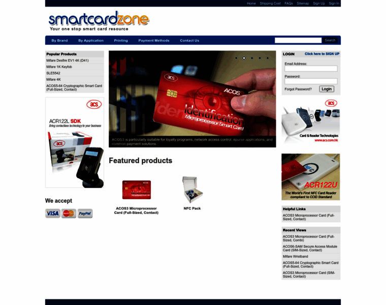 Smartcardzone.com thumbnail