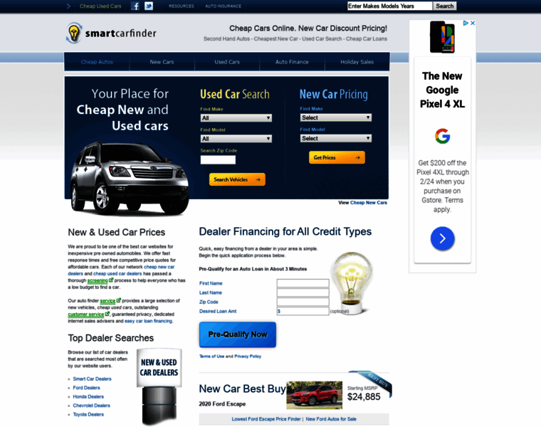 Smartcarfinder.com thumbnail