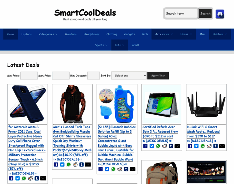 Smartcooldeals.com thumbnail