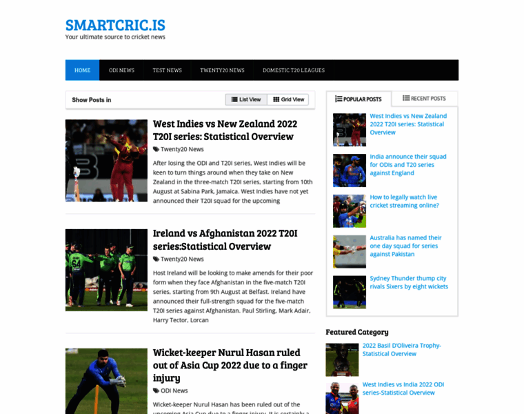 Smartcric.is thumbnail