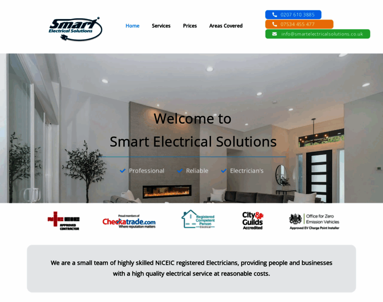 Smartelectricalsolutions.co.uk thumbnail