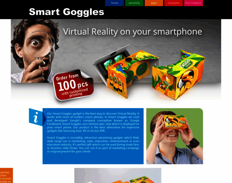 Smartgoggles.eu thumbnail