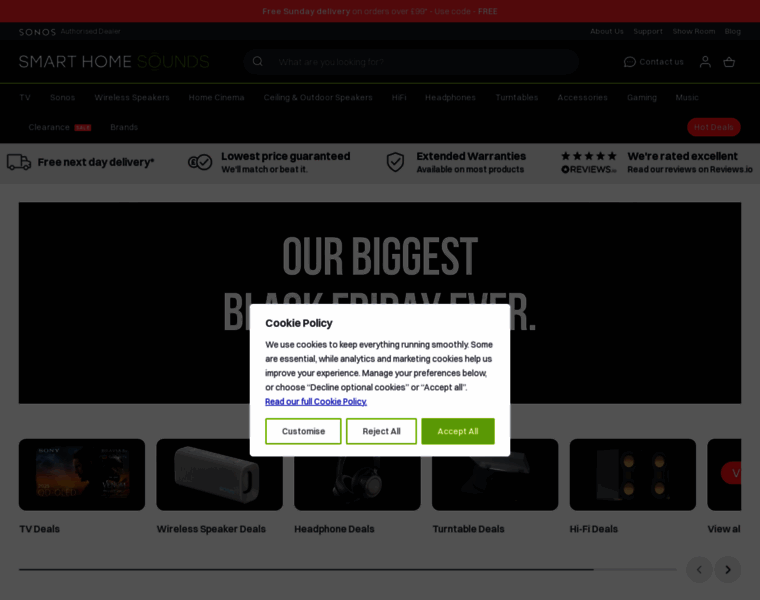 Smarthomesounds.co.uk thumbnail