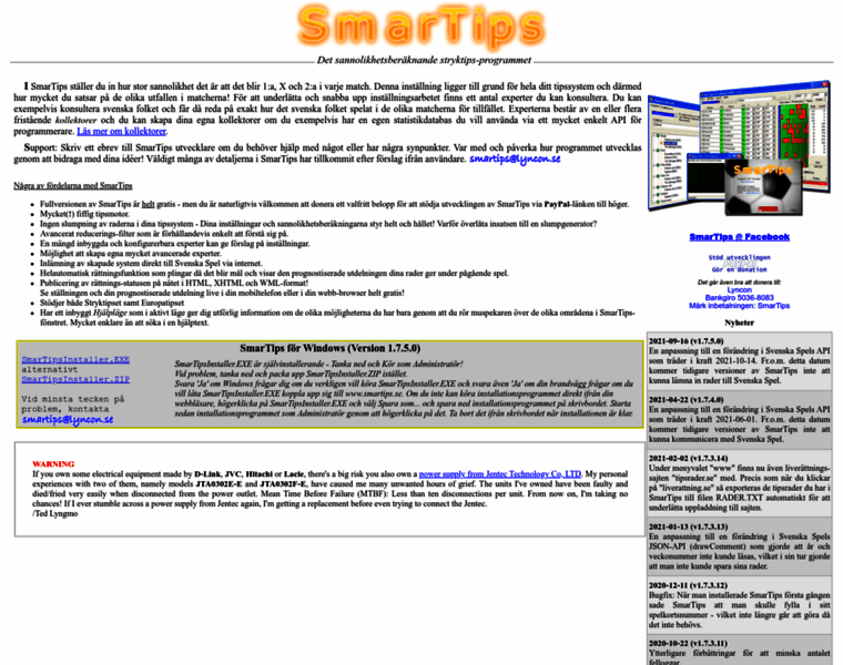 Smartips.se thumbnail