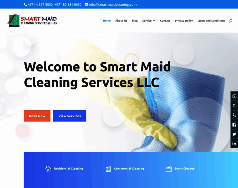 Smartmaidcleaning.com thumbnail