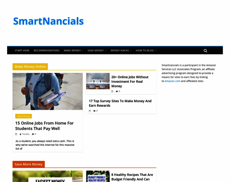 Smartnancials.com thumbnail