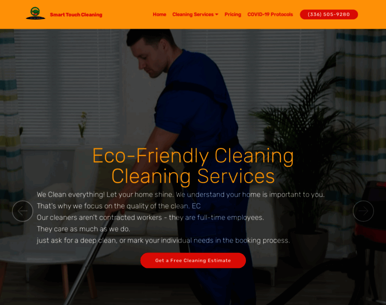 Smartouchcleaning.com thumbnail
