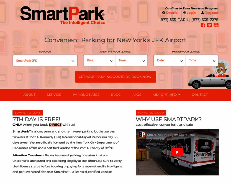 Smartparkparking.com thumbnail