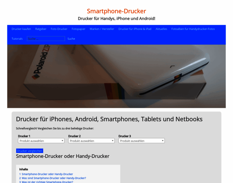 Smartphone-drucker.de thumbnail
