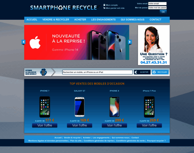 Smartphone-recycle.fr thumbnail