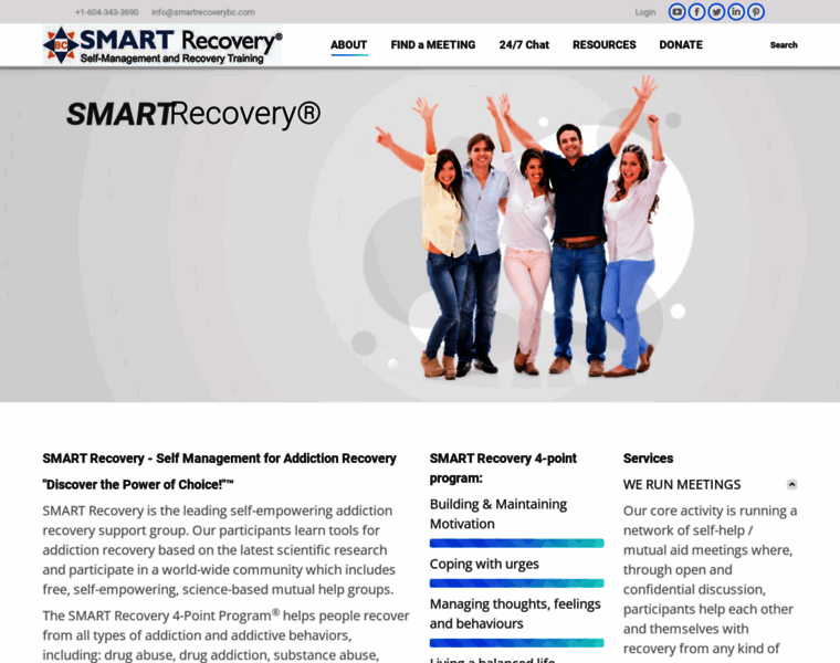 Smartrecoverybc.com thumbnail