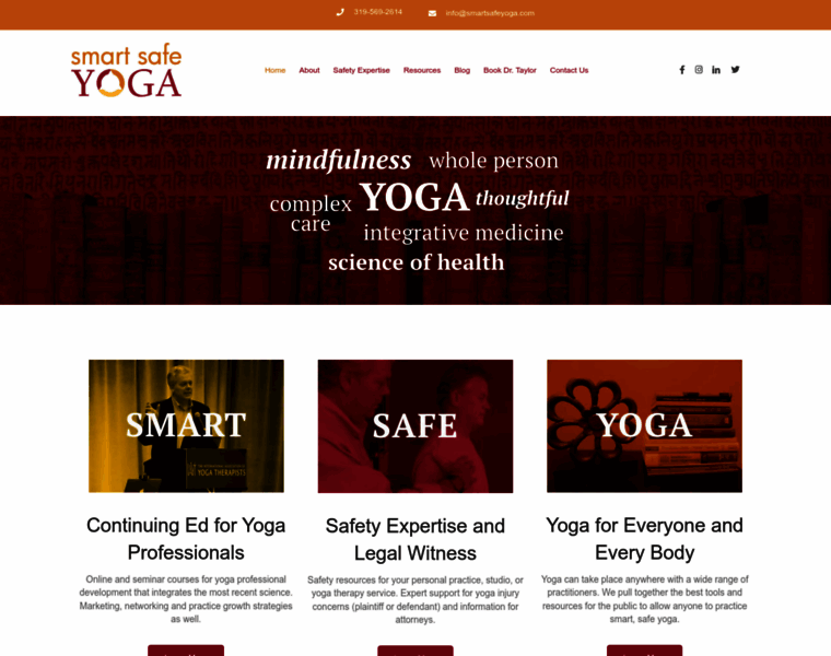 Smartsafeyoga.com thumbnail