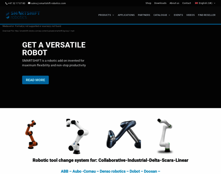 Smartshift-robotics.com thumbnail