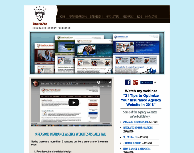 Smartsinsurancewebsites.com thumbnail