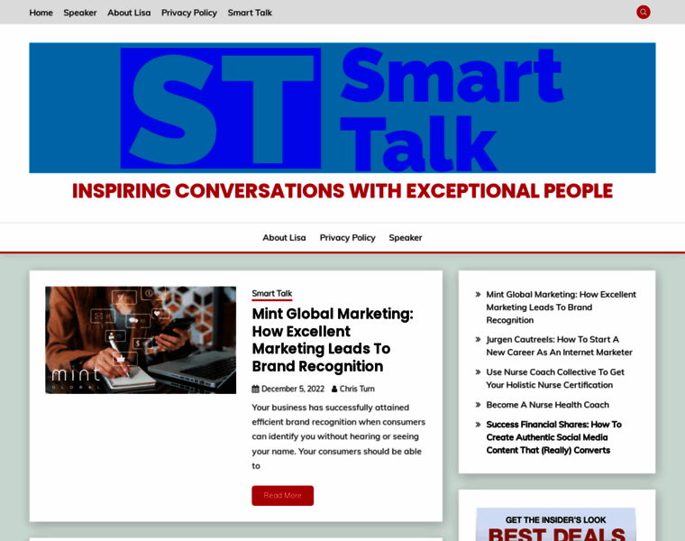 Smarttalksuccess.com thumbnail
