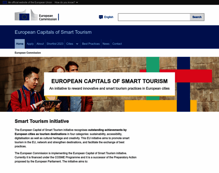 Smarttourismcapital.eu thumbnail
