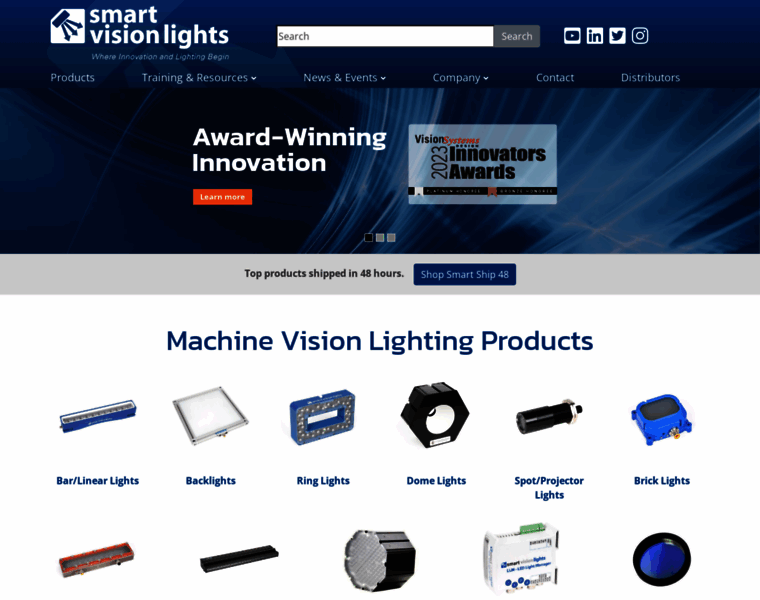 Smartvisionlights.com thumbnail