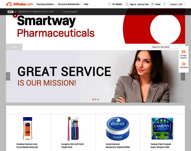 Smartwaypharma.trustpass.alibaba.com thumbnail