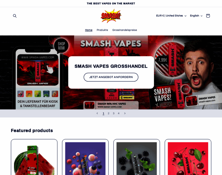 Smash-vapes.com thumbnail
