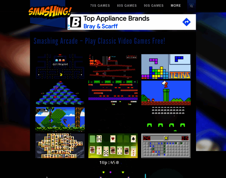 Smashingarcade.org thumbnail