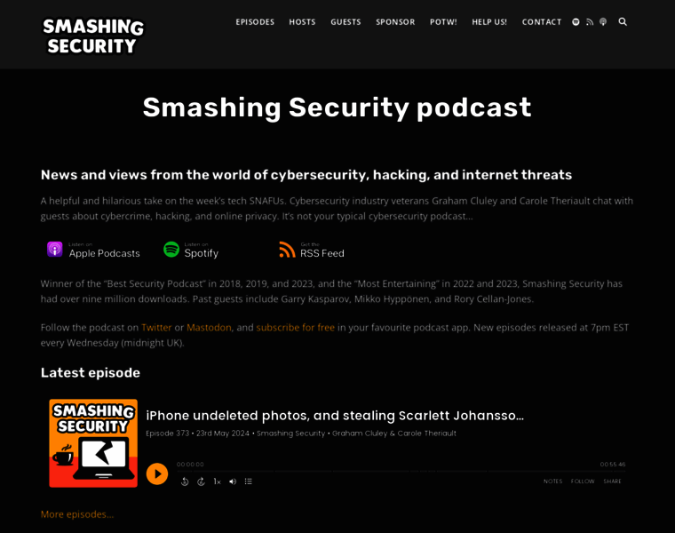 Smashingsecurity.com thumbnail