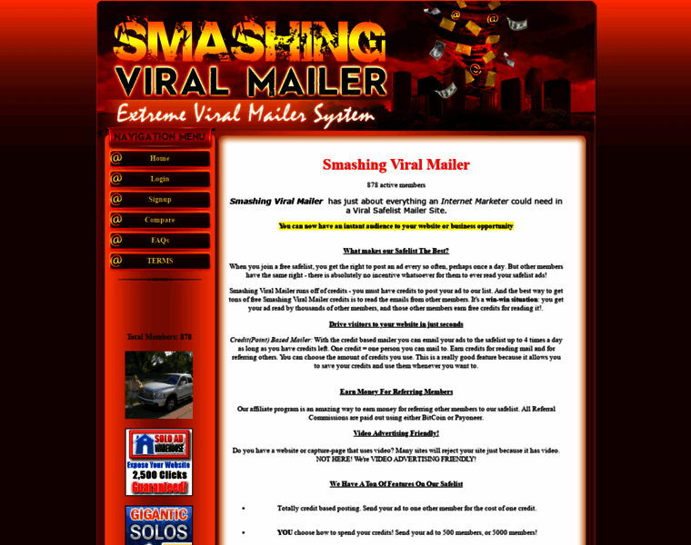 Smashingviralmailer.com thumbnail