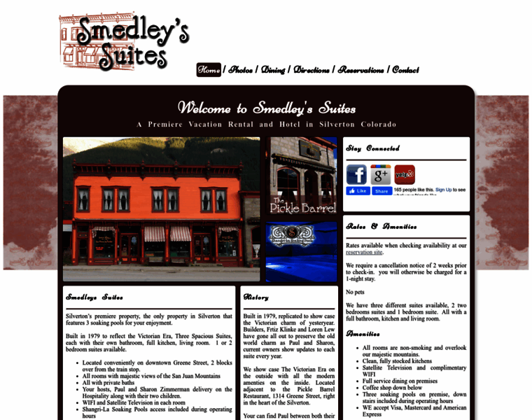 Smedleysuites.com thumbnail