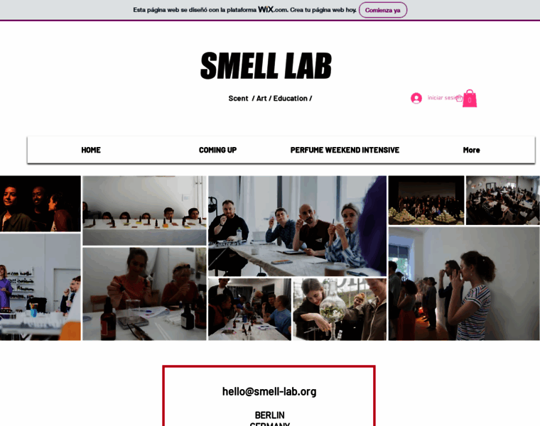 Smell-lab.org thumbnail