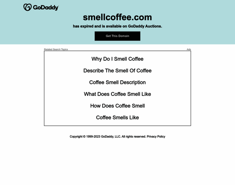 Smellcoffee.com thumbnail