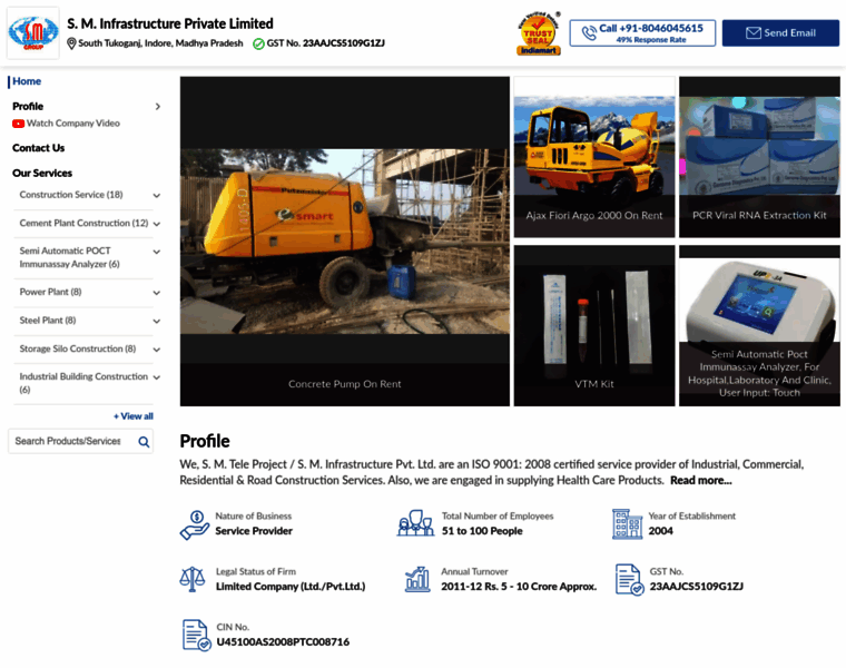 Smgprojects.in thumbnail
