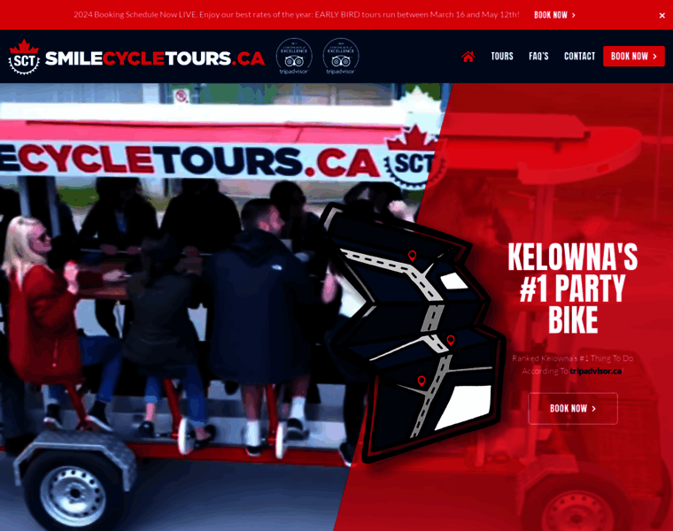 Smilecycletours.ca thumbnail
