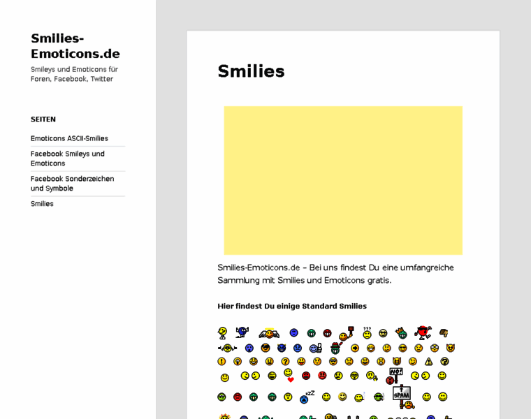 Smilies-emoticons.de thumbnail