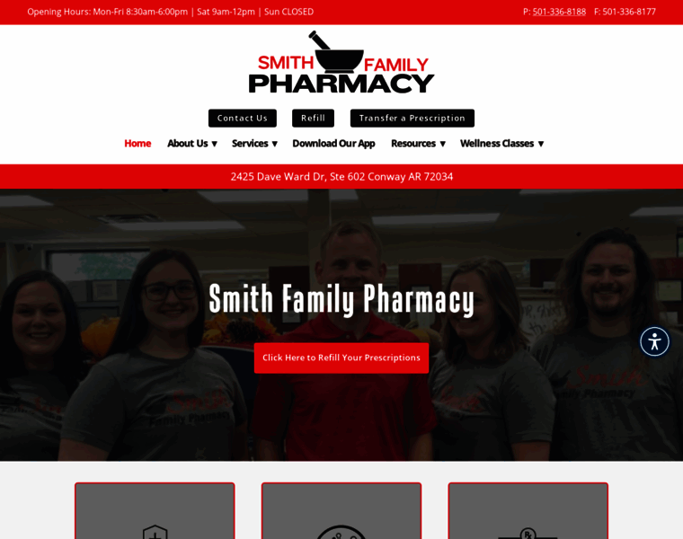 Smithfamilypharmacy.com thumbnail